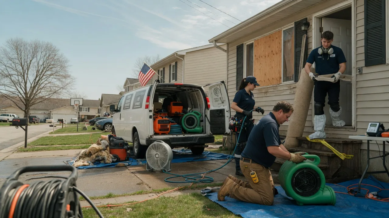Water Damage Restoration in Keene, ND near me